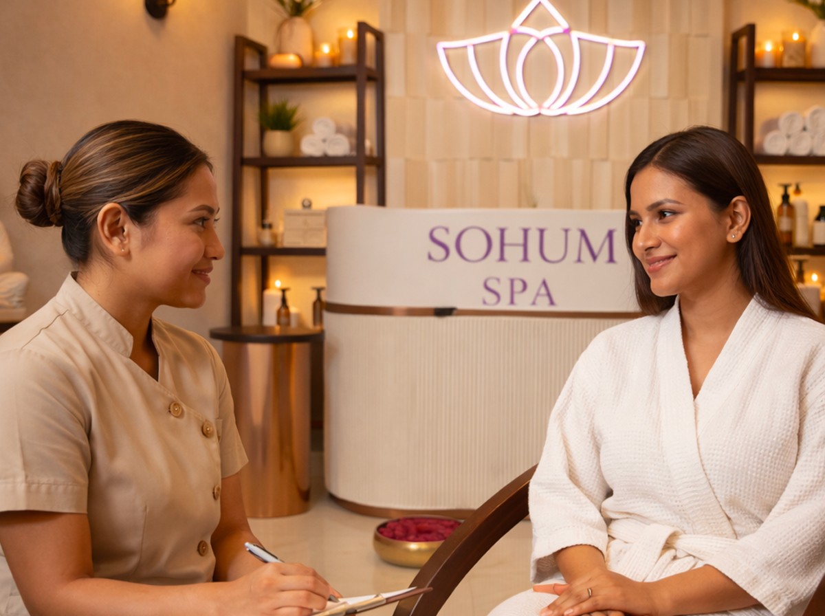 Ayurveda consultation imagery from Sohum